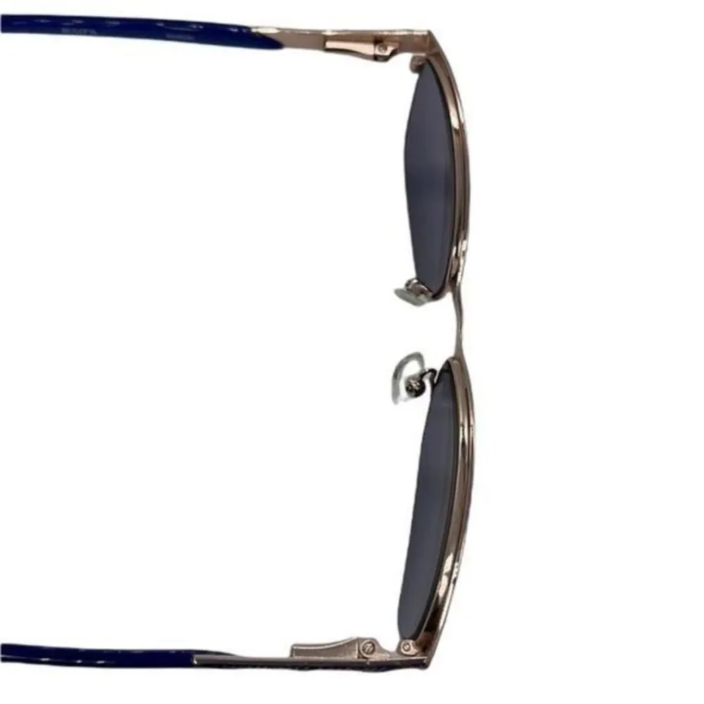 Bulova Nairobi Royal Blue Gold Top Rim  Eyeglasses Sunglasses